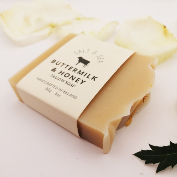 buttermilk & honey tallow soap