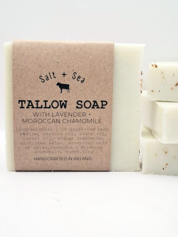 BLUE LAVENDER TALLOW SOAP - Image 6