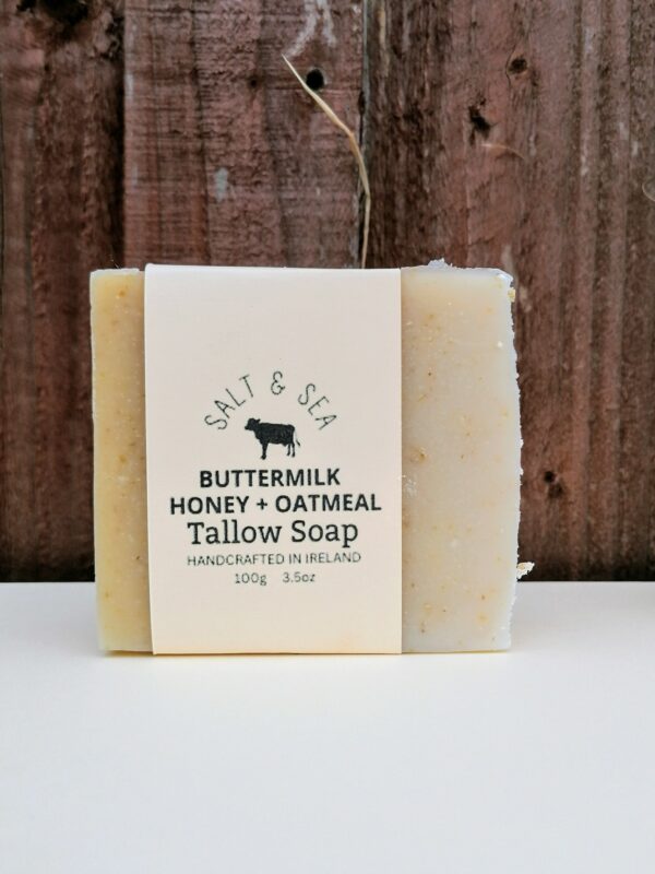 buttermilk honey oatmeal tallow soap