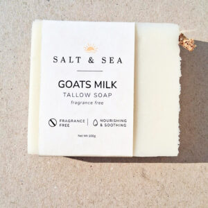 goat milk tallow soap