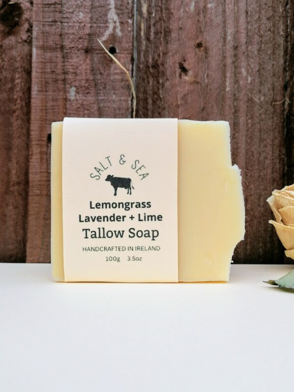 lemongrass lavender tallow soap