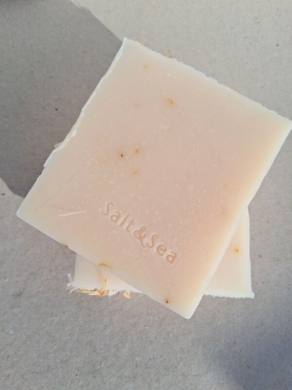 Jersey Milk Tallow Soap - with chamomile 100g - Image 5