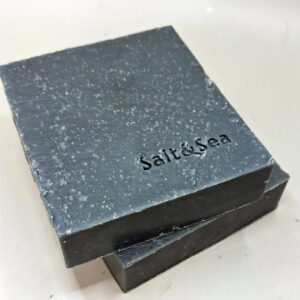 Tea Tree + Eucalyptus Tallow Soap with charcoal & bentonite clay