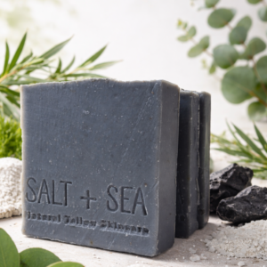 zeolite and charcoal tallow soap