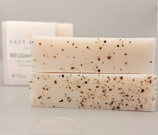 Belgian Beer Tallow Soap with black pepper