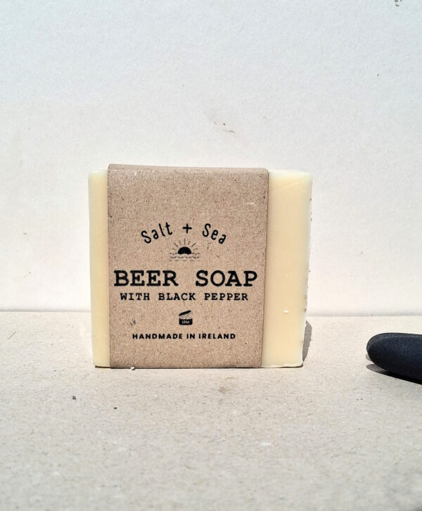 Belgian Beer tallow soap with black pepper