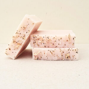 hedgerow soap with geranium and basil