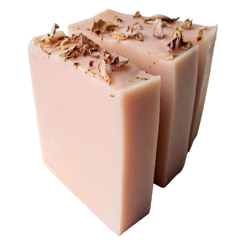 HEDGEROW SOAP with geranium & basil (100g) - Image 4