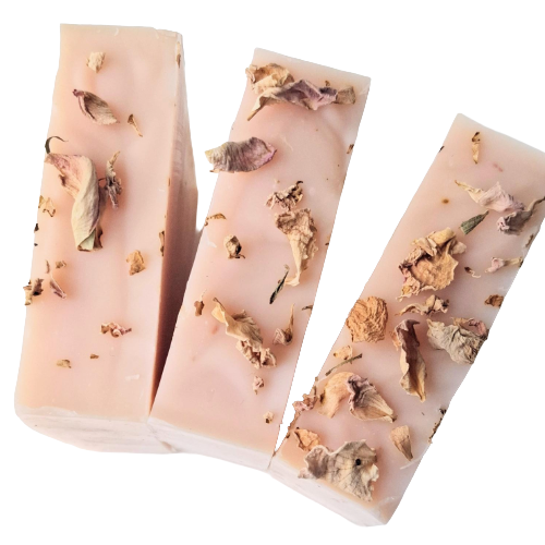 HEDGEROW SOAP with geranium & basil (100g) - Image 5