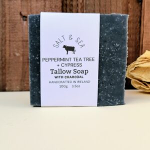 peppermint tea tree cypress tallow soap