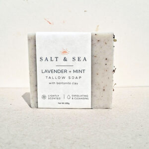 lavender & mint tallow soap