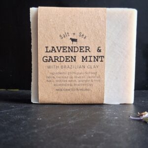 lavender and garden mint tallow soap