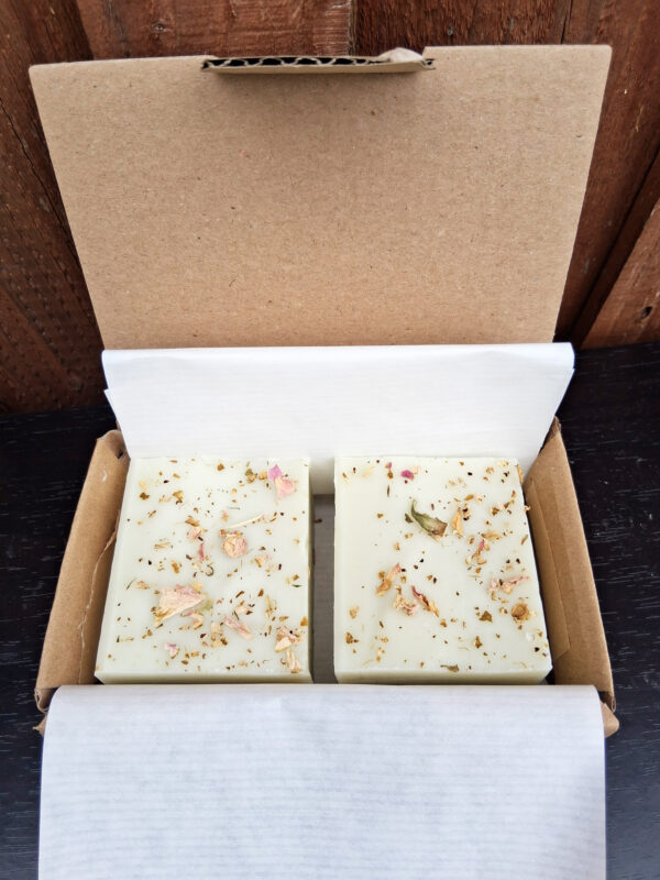 Lavender & Chamomile Tallow Soap Gift Set - Image 2