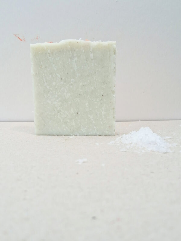 Salt bar with cypress & mint