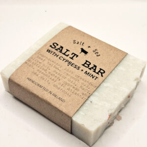 Salt Bar with cypress + garden mint