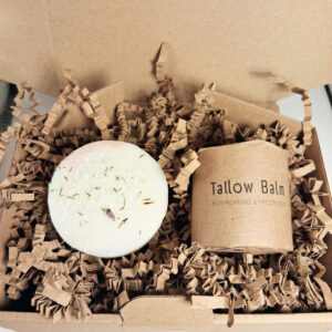 sea salt mint + lemon mini tallow soap gift box