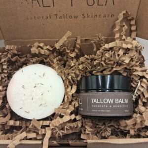 mini salt bar & tallow gift set