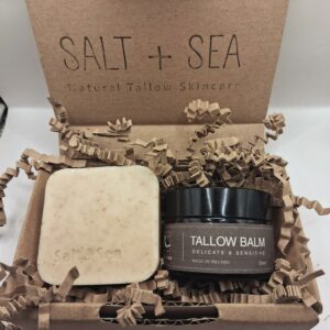 Deodorising mint and tallow mini gift set