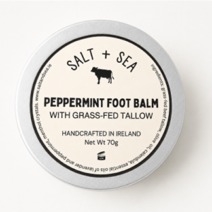 tallow foot balm with peppermint and menthol