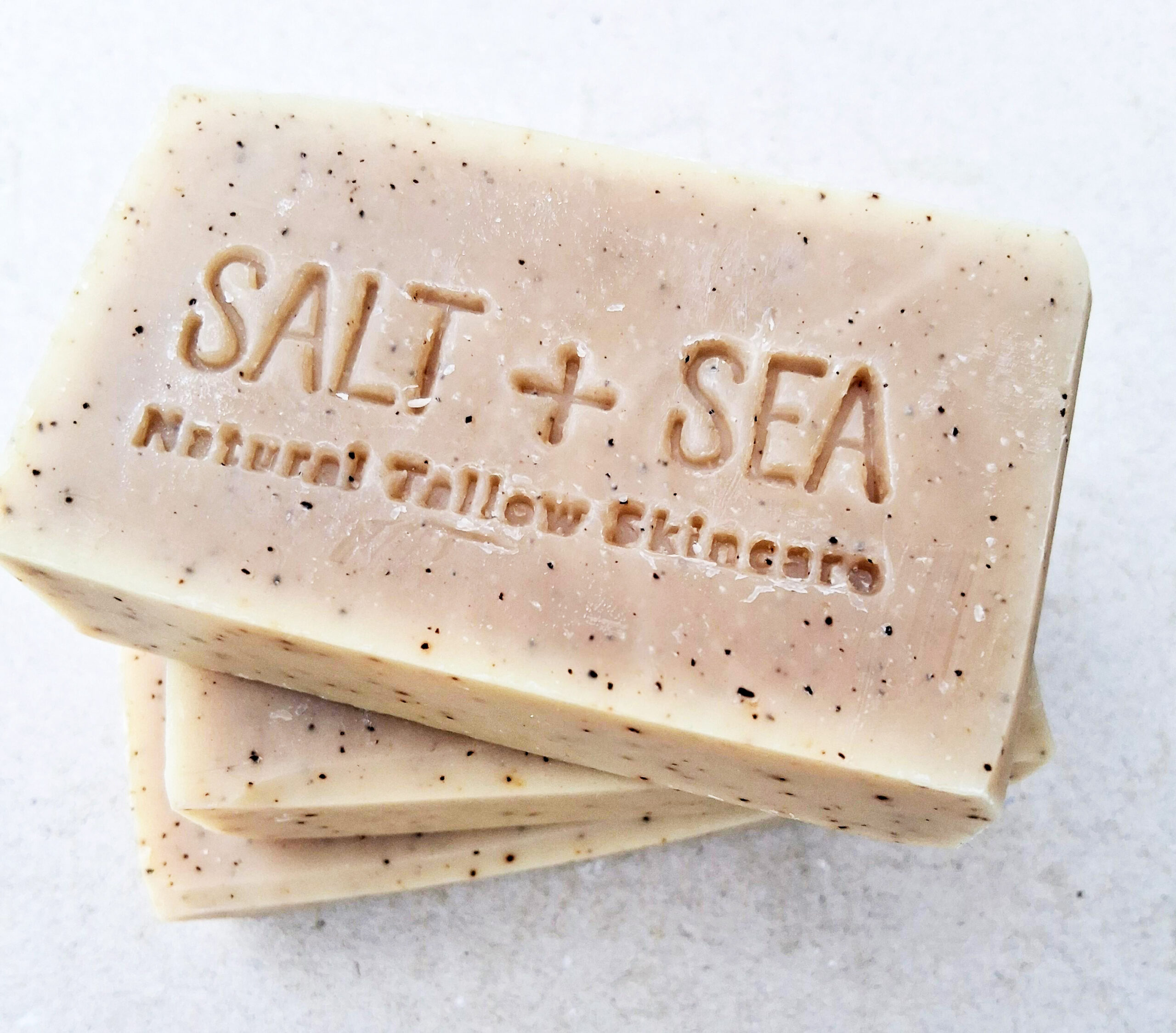 Citronella Plant-Based Soap with coffee grinds - Image 2